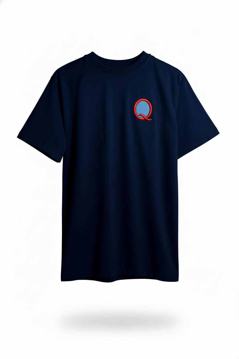 T-shirt Q | Azul Marino