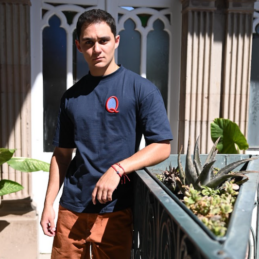 T-shirt Q | Azul Marino