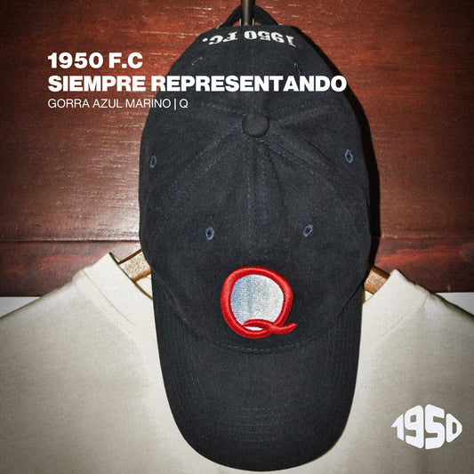 Q | Azul Marino - Dad Cap