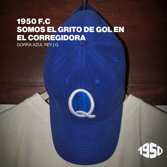 Q | Azul Rey - Dad Cap