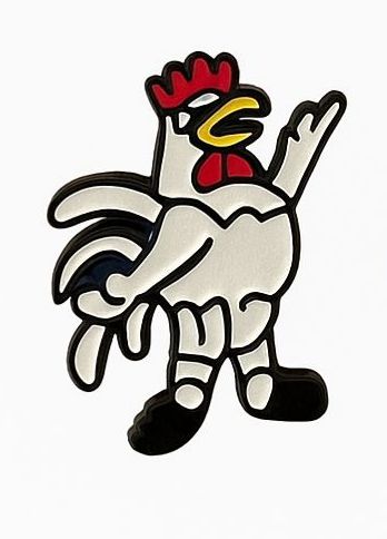 Pin / Metálico / Gallo