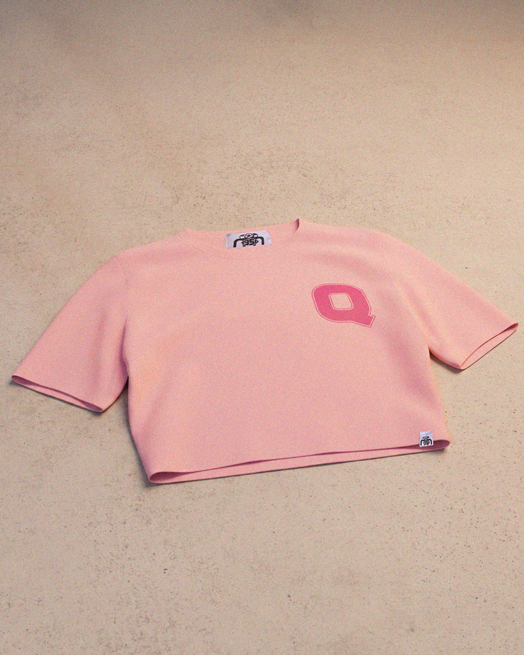Crop Top- RetroQ- Rosa